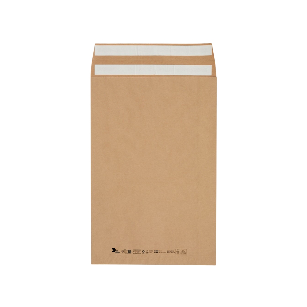Forsendelsespose papir 380 x 570 mm 110 gr.