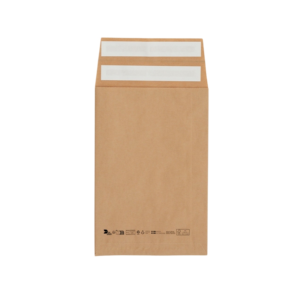 Forsendelsespose papir 230 x 340 mm 90 gr.
