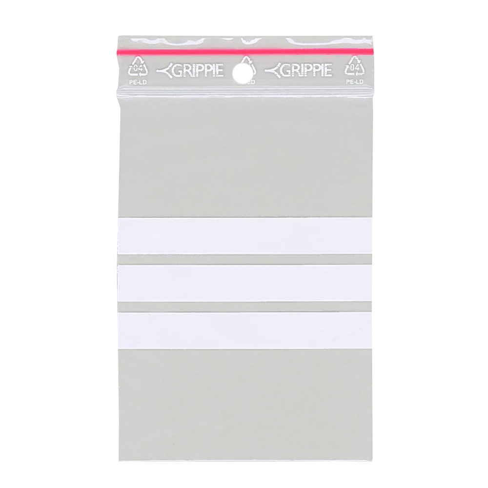 Lynlåspose 70 x 100 mm m/skrivefelt 