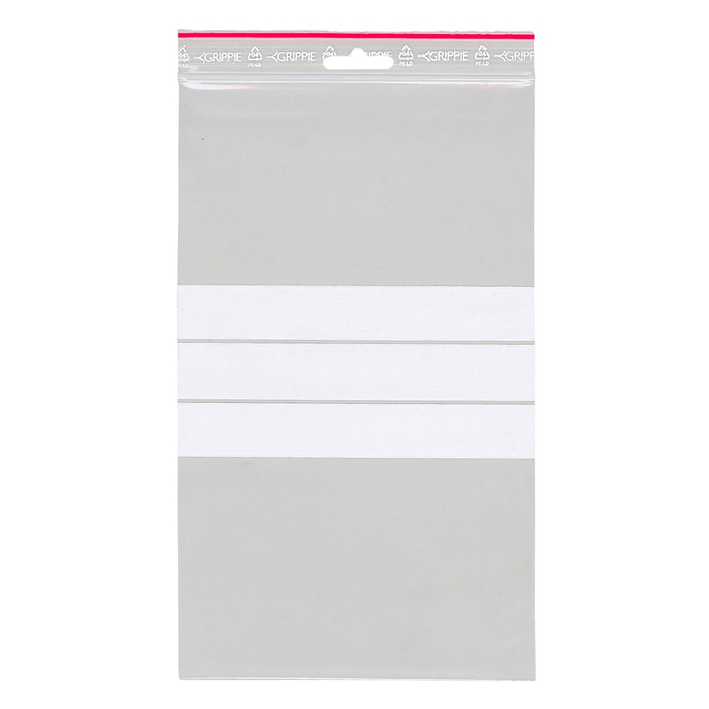 Lynlåspose 150 x 250 mm m/skrivefelt 