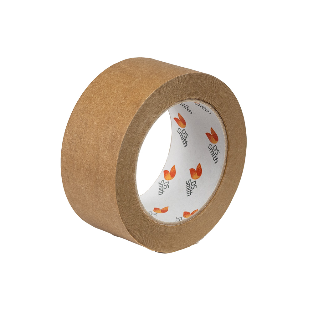 Tape 50mmx50m brun - Papir hotmelt