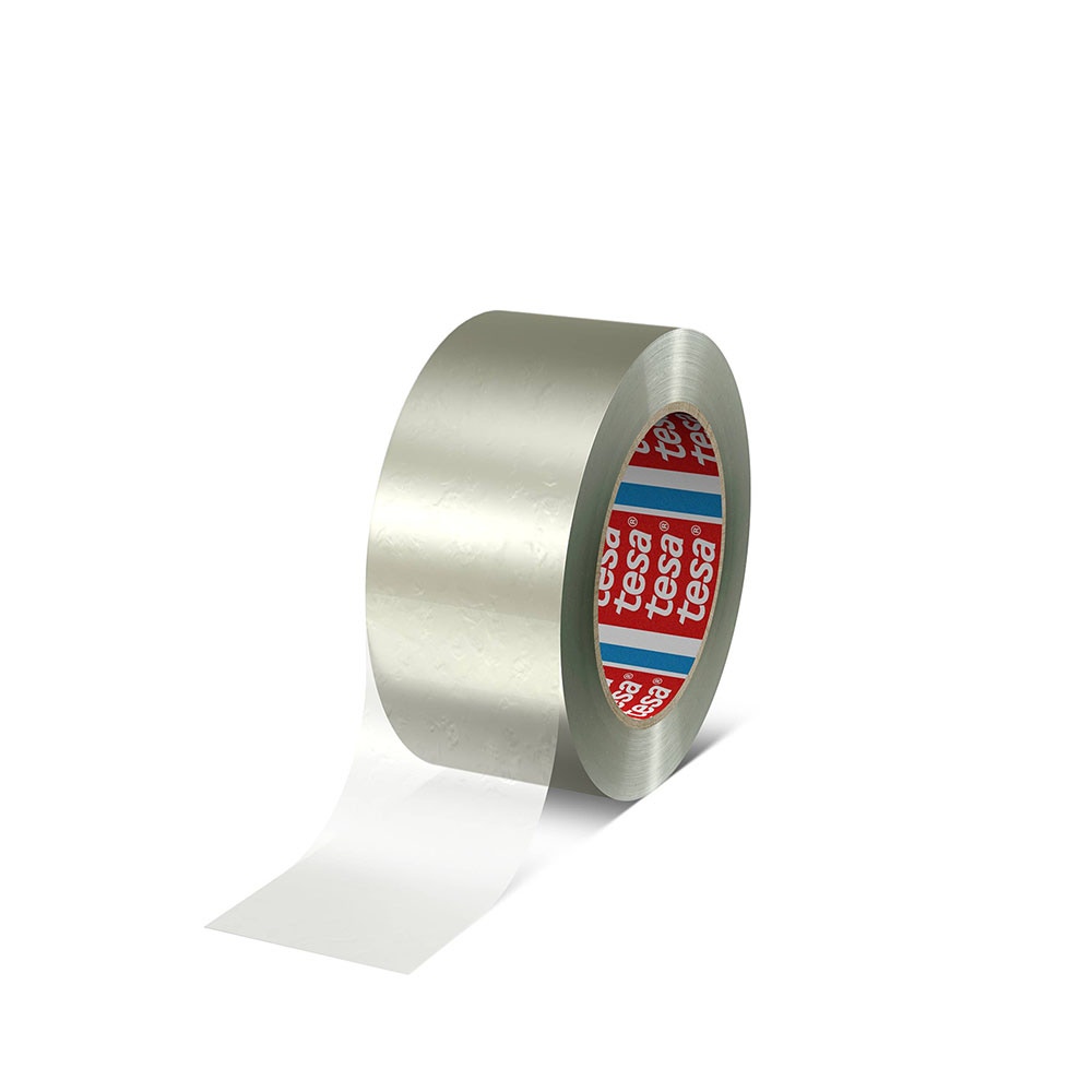 Tape 50mmx66 m klar PET  TESA 60412 - 70% Recycled