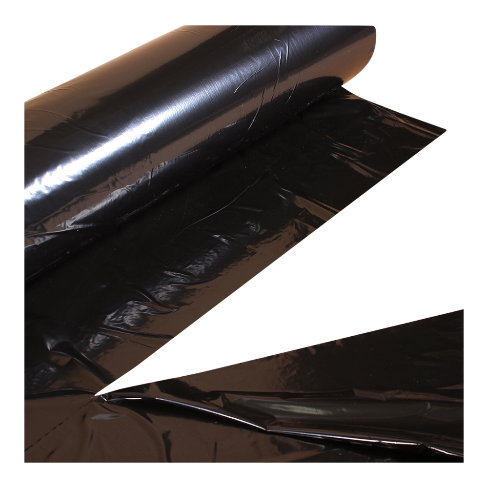 Topfolie ark 1200 x 1600 mm sort 30 my  